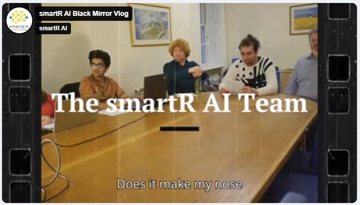 smartR AI Black Mirror Vlog